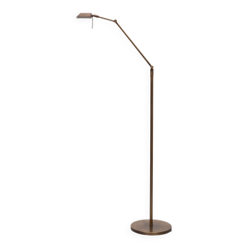 Ben Demmers adjustable Bronze Halogen Floor lamp 1980s
