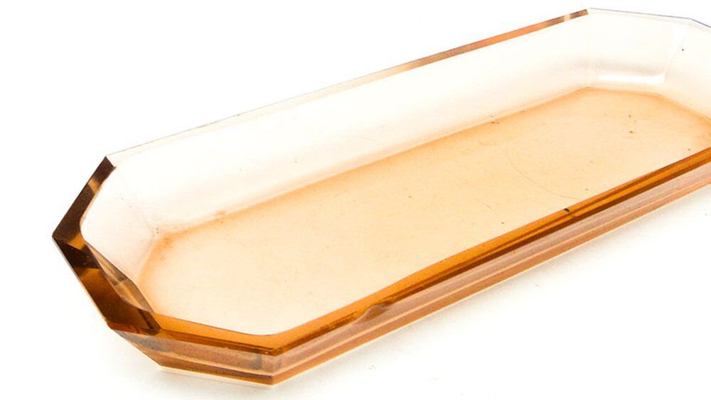 Art Deco Czechoslovakian toolbox by Moser, 1930s