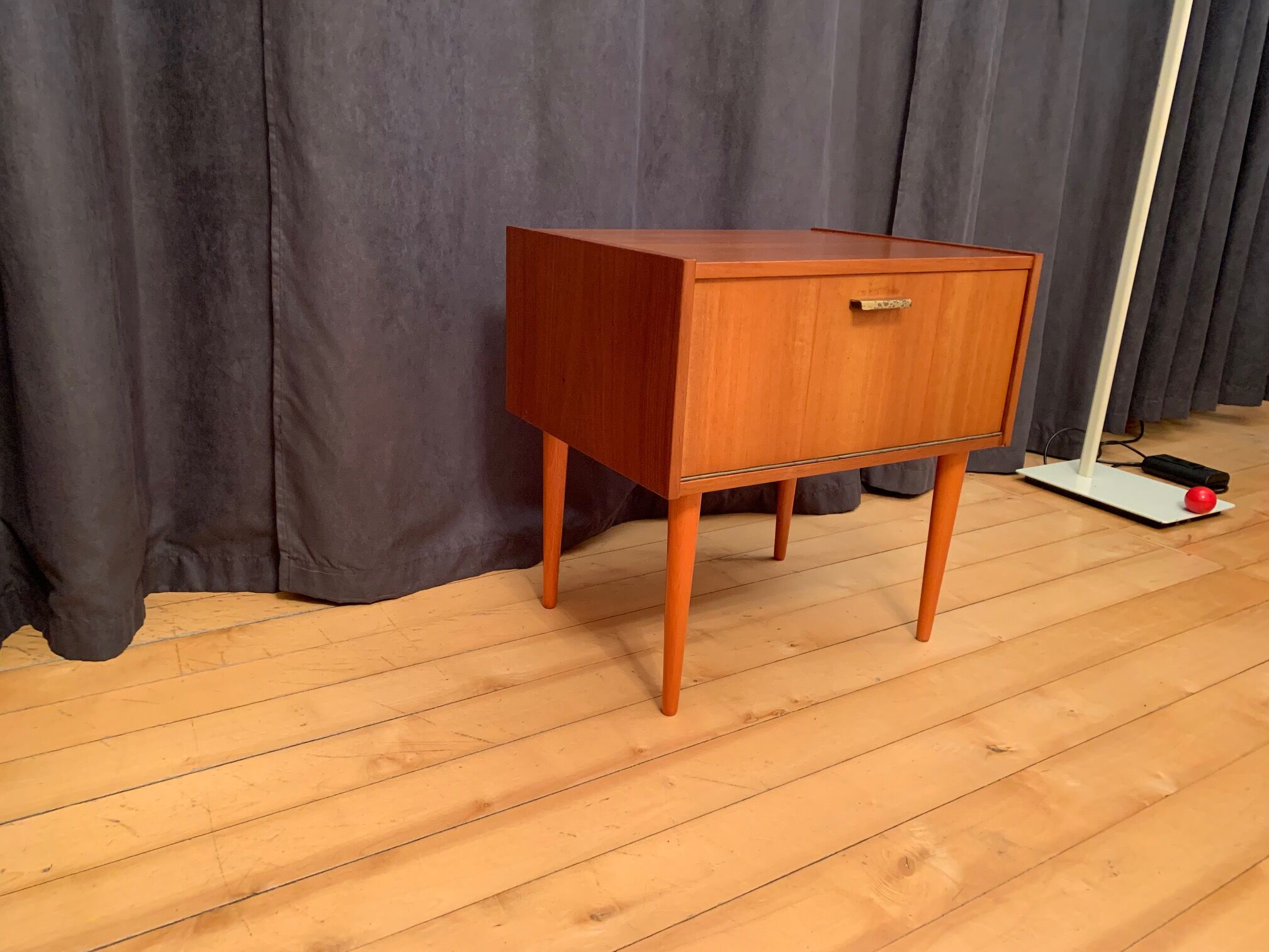 VEB Möbelfabrik nightstand, Germany, 1960s