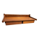Kai Kristiansen teak wall shelf with drawers, Kaagaards Møbelfabrik, 1960s
