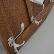 Large coat rack / Wall hat rack Art Deco 1920 vintage