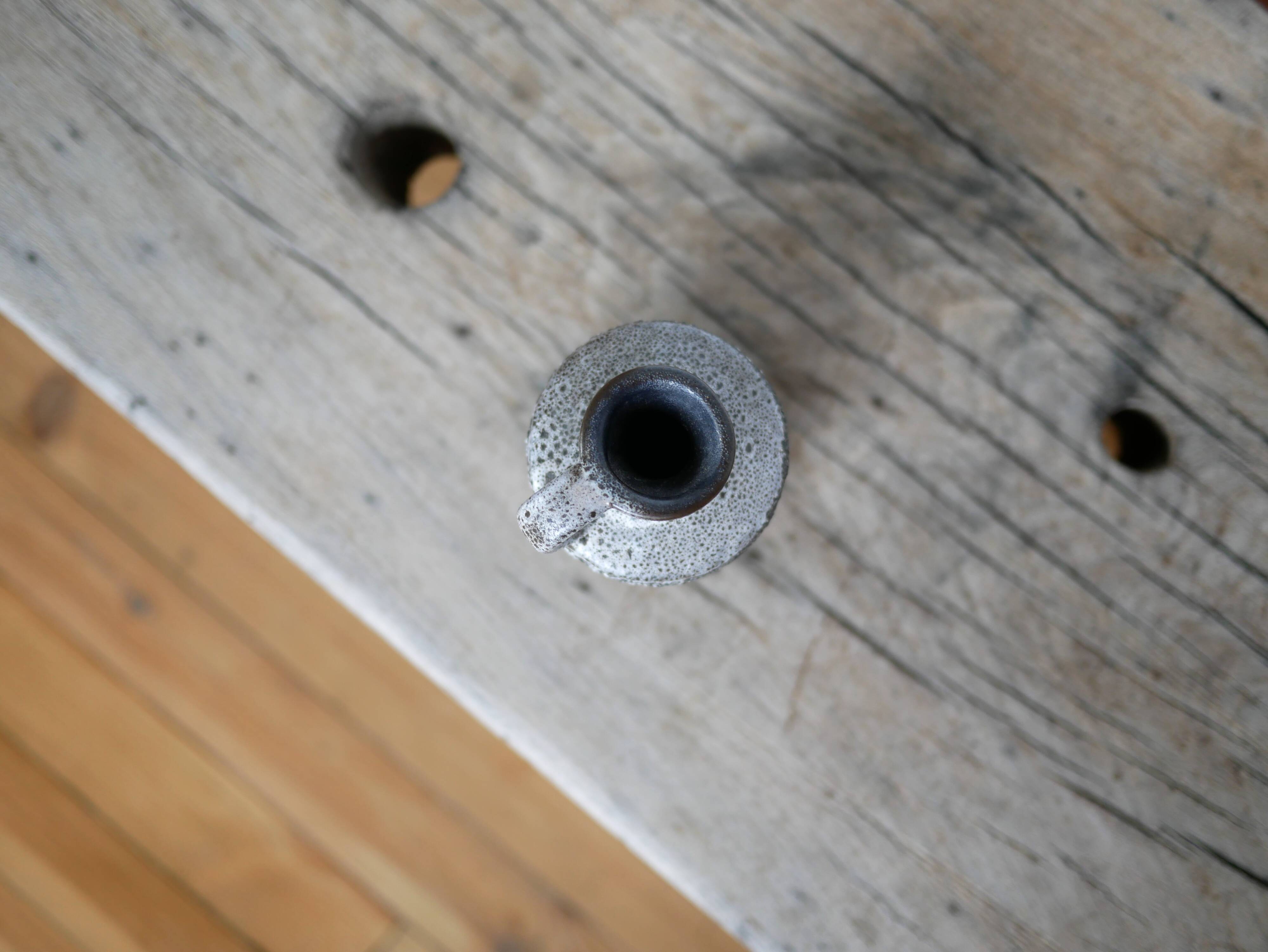 Vase vintage en céramique VEB Haldensleben Keramik, Allemagne