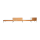 Vintage Interlübke set in light teak and white melamine