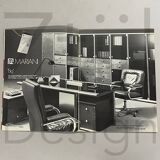 Executive desk ‘big’ by g. faleschini for i4 mariani italy, 2000s | 5-piece