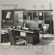 Bureau exécutif 'grand' par g. faleschini pour i4 mariani Italie, années 2000 | 5 pièces