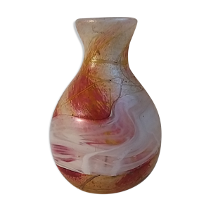 vase en verre soufflé - murano