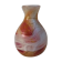 Murano hand-blown glass vase agate décor 1960/1970