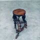 Handmade Vinewood and Oak Bar Stool, 1950s