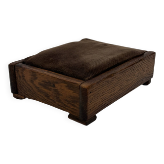 Art Deco footstool foot rest minimalist 30's design