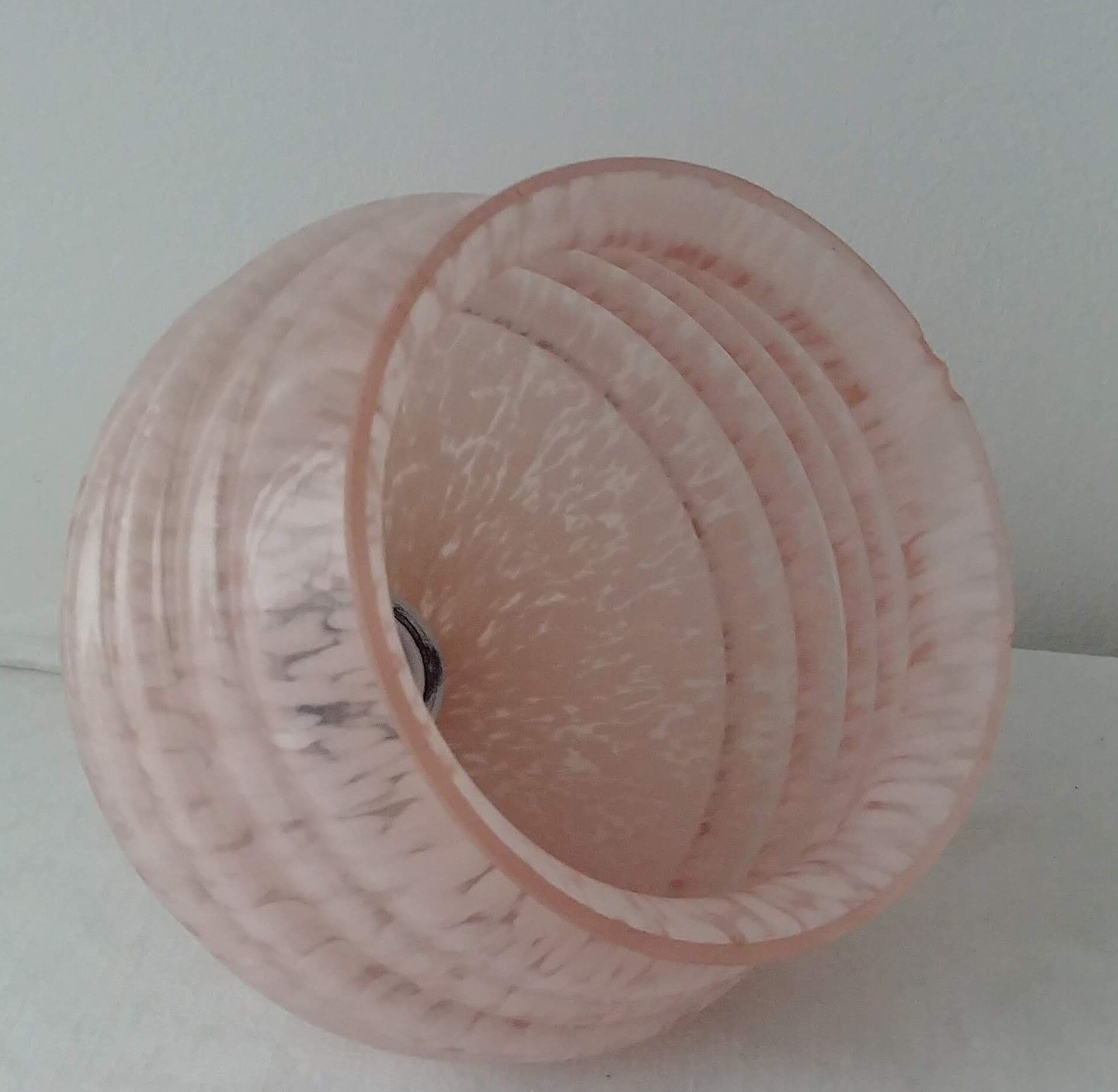 Clichy glass hanging lamp