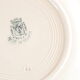 Hollow plates in pink ceramic, art deco, 1930, st Amand