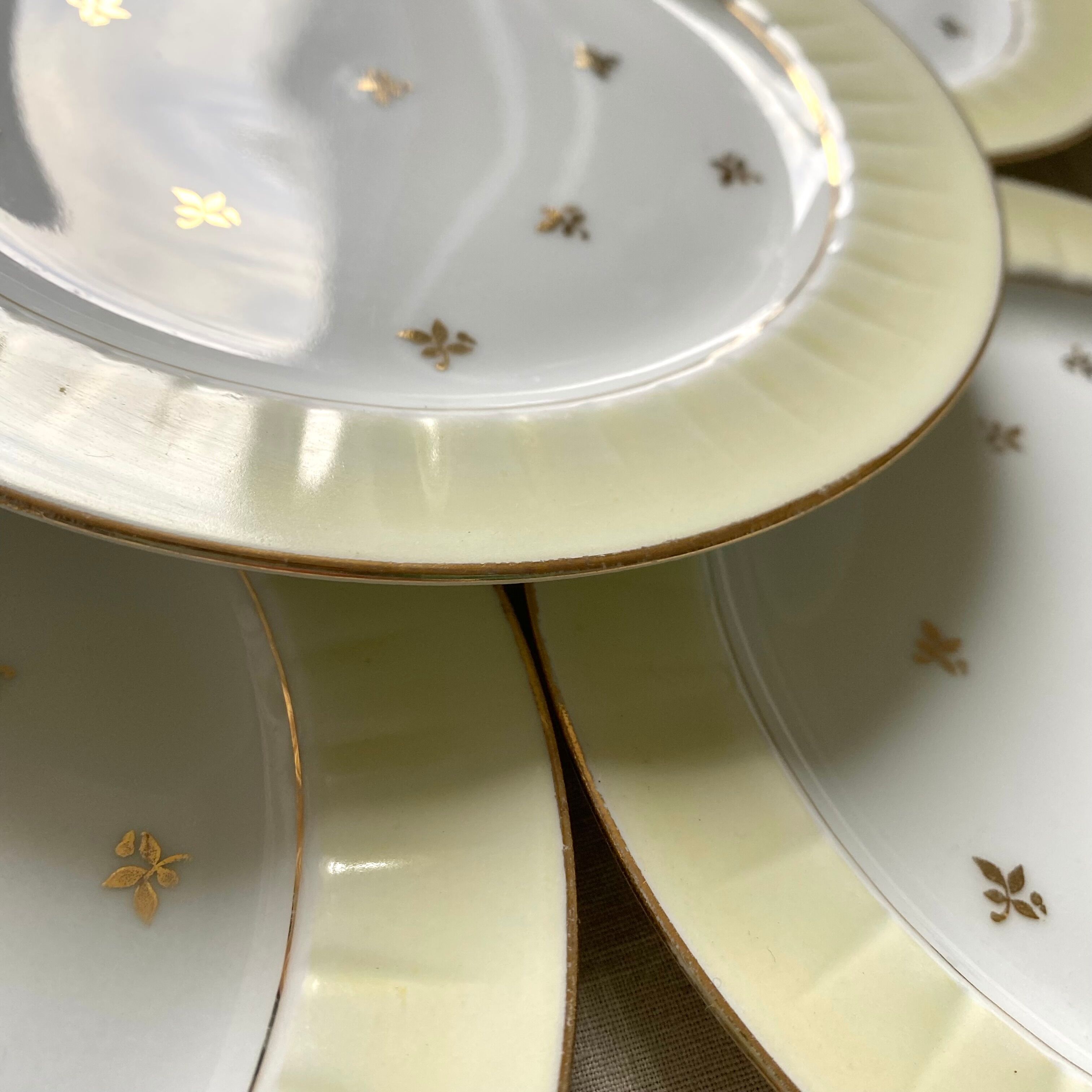 Limoges porcelain dessert service