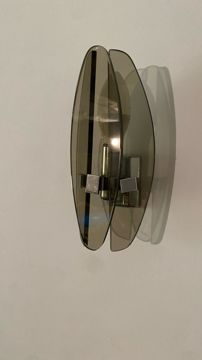 Veca Fontana Arte wall light, 2 available