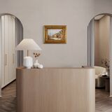 Italian painting signed seascape