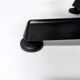 Postmodern Black Leather Office Chair by Vico Magistretti for ICF Design, 1978