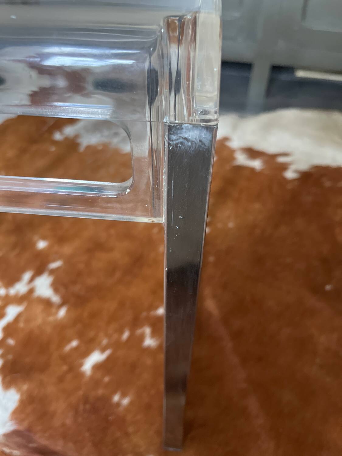 2 side tables by Marc Berthier