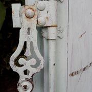 Volet ancien en bois