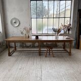 XXL solid oak table 3m2