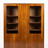 Art Deco mahogany library from the 1930s.