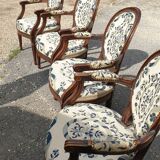 Armchairs Bergeres Louis XVl