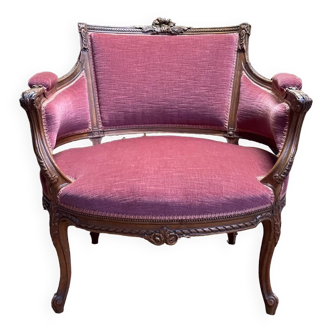 Fauteuil - Marquise de style Louis XV