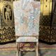 Suite de 6 chaises de style Louis XIII, os de mouton