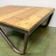 Table basse industrielle, années 1960