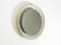 Rare round illuminated mid-century Hillebrand metal mirror from 1966