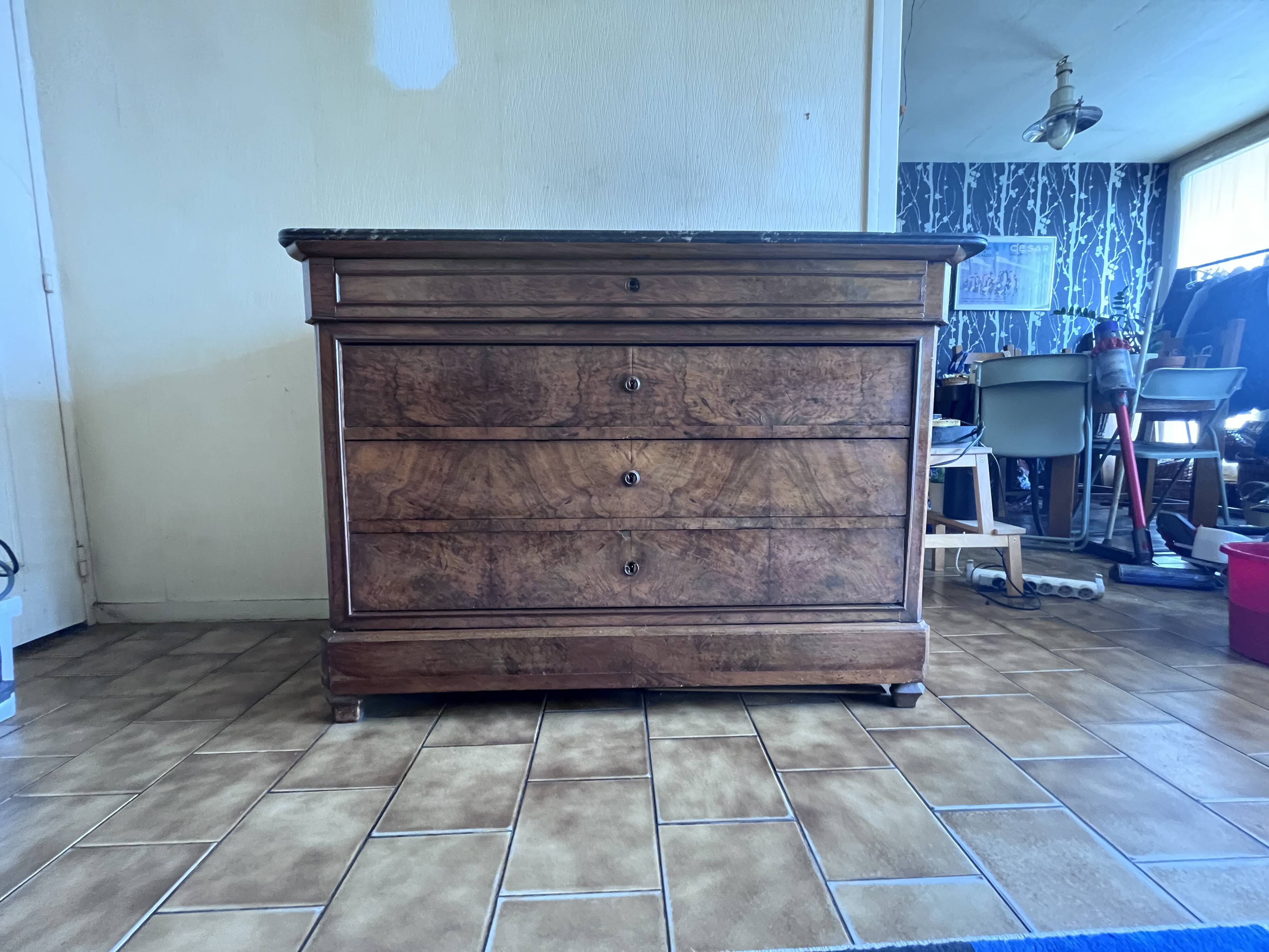 Commode ancienne Louis-Philippe