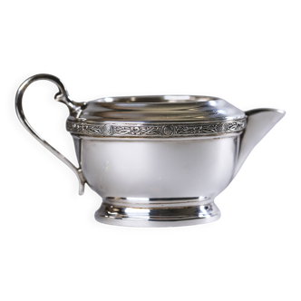 Joli petit pot à lait vintage Silver Plate, Old Sheffield, 19ème siècle