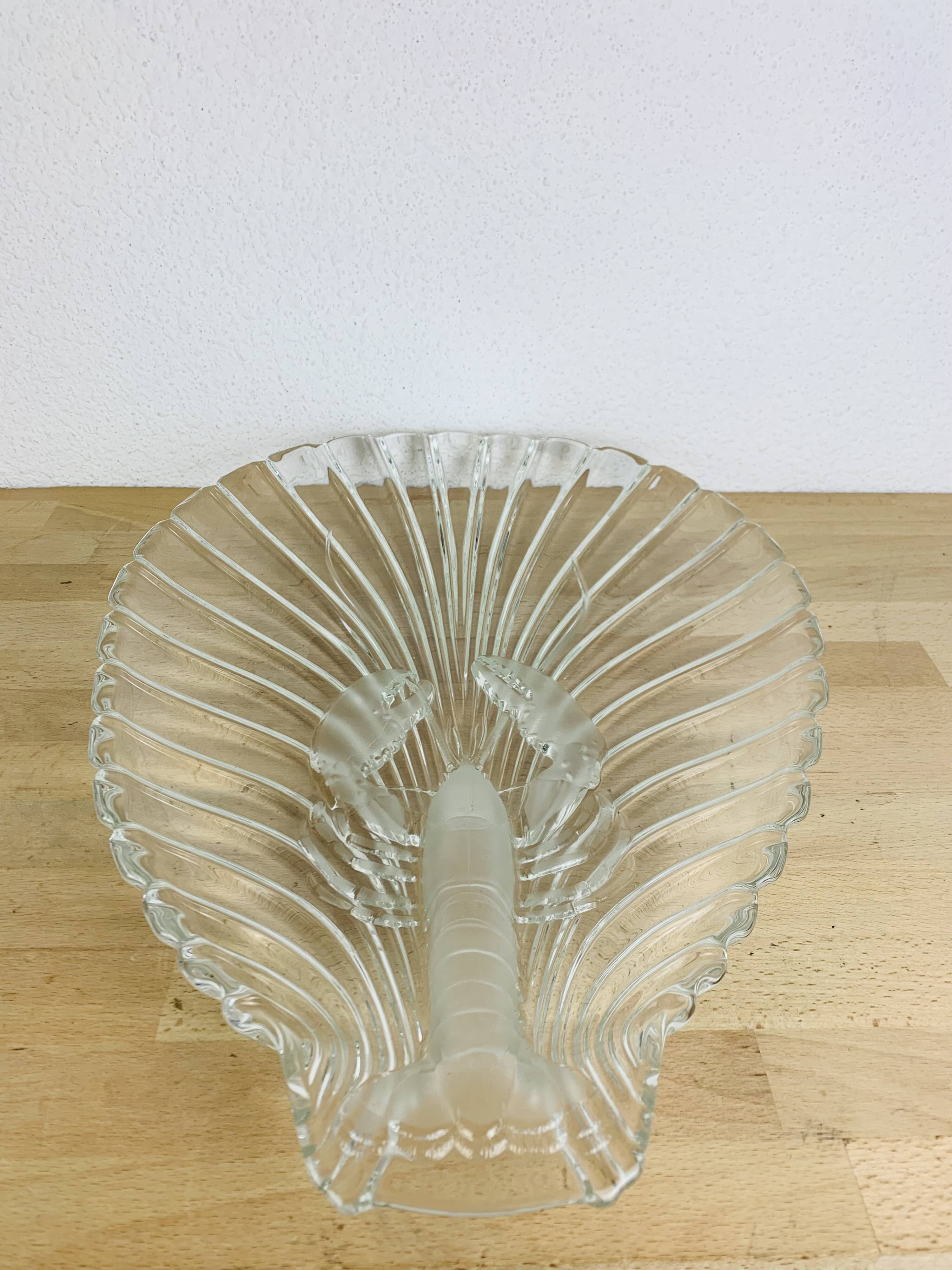 Lobster seafood dish by Walther-Glas, glass