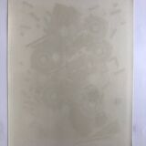 Alain le yaouanc, une faune, 1978. lithographie originale signée au crayon