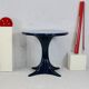 Fiberglass table, France, circa 1970
