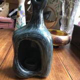 Vintage storm candle holders signed