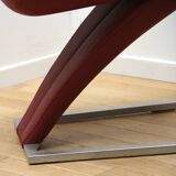 Suite of 3 Rofl Benz 7800 armchairs