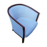 Art deco barrel chair