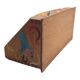 Range courrier vintage peint main