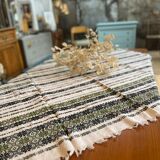 Chemin de table en fibre de coton