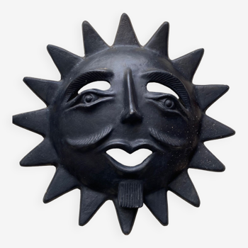 Black ceramic sun