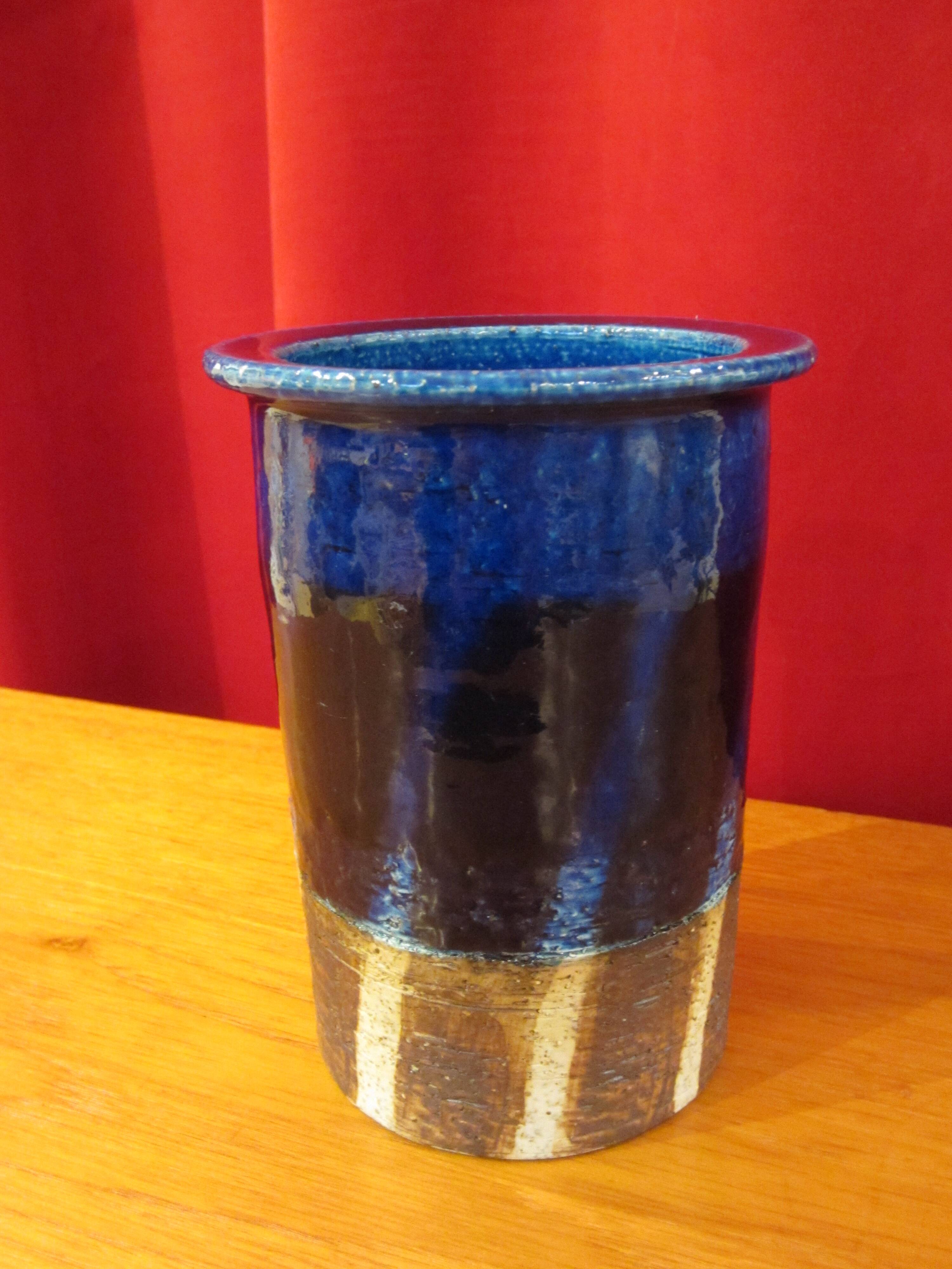 Scandinavian ceramic vase by Inger Persson for Rörstrand Ateljé