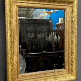 Antique mirror in a baguette frame
