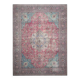 1970s Vintage Persian Handmade Wool Pink Area Rug 292x387
