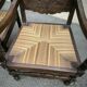 Pair of large, heavy armchairs from the late 19th century