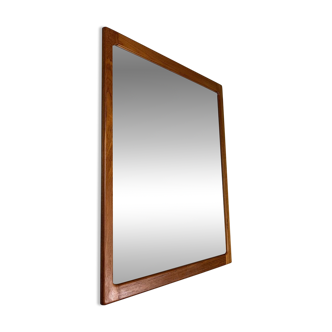 Silkeborg XL teak wall mirror, Denmark