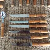 Bamboo cutlery set