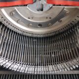Old Olivetti typewriter