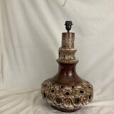 Floor table lamp Ceramic from the 60s 70s