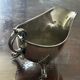 English sauce boat, silver plated, 1464 HA EA FA - EPNS - Art Nouveau period