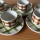 6 Scottish coffee or tea cups Moulin des Loups