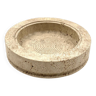 Travertine vide poche / ashtray, Cerri Nestore, Italy, 1970s